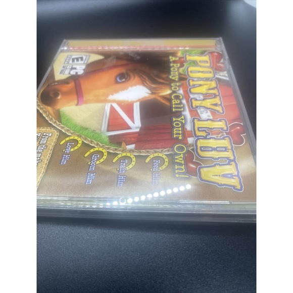 Pony Luv A Pony to Call Your Own CD-Rom PC Game Windows 98/2000/XP - Picture 10 of 10